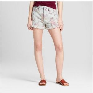 Mossimo Flower Shorts